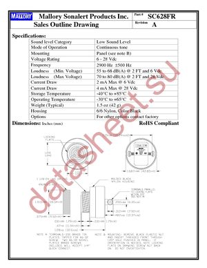 SC628FR datasheet  